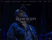 Tablet Screenshot of kevinscottmusic.com